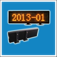 HTS-VW6x7.62-16XX Programmable LED Scrolling Message Sign Board for Windscreen