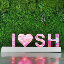 Magic LED Video Letters for Wedding